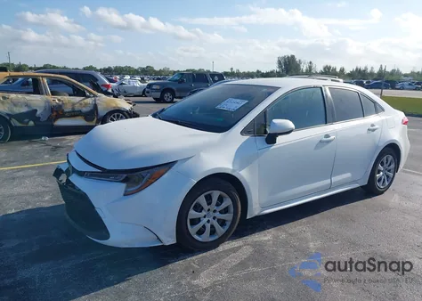 2021 Toyota Corolla Le из США, поврежденный, VIN JTDEPMAE7MJ171671